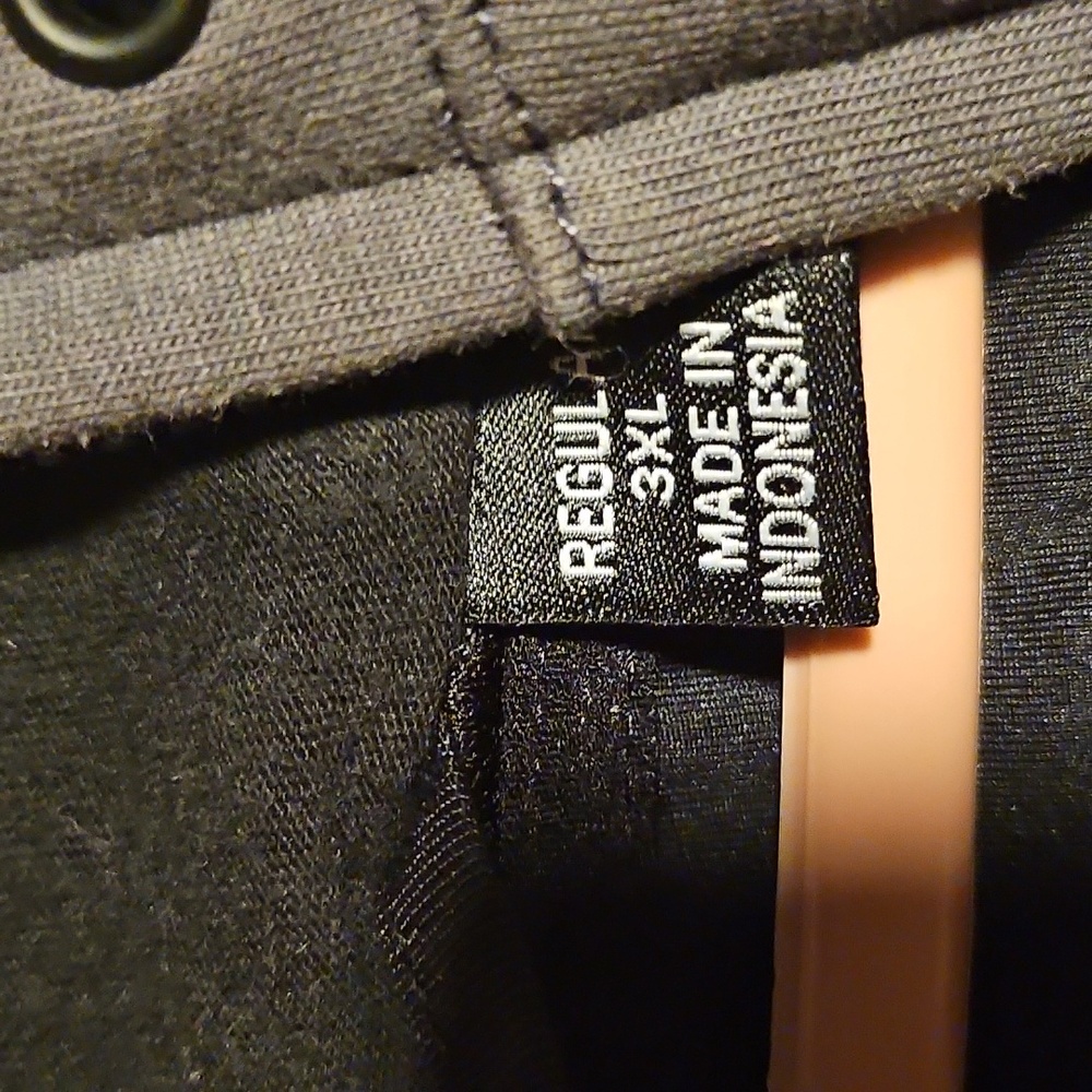 Harley-Davidson Gray Hooded Zip Jacket with Black Logo - Picture 3 of 3